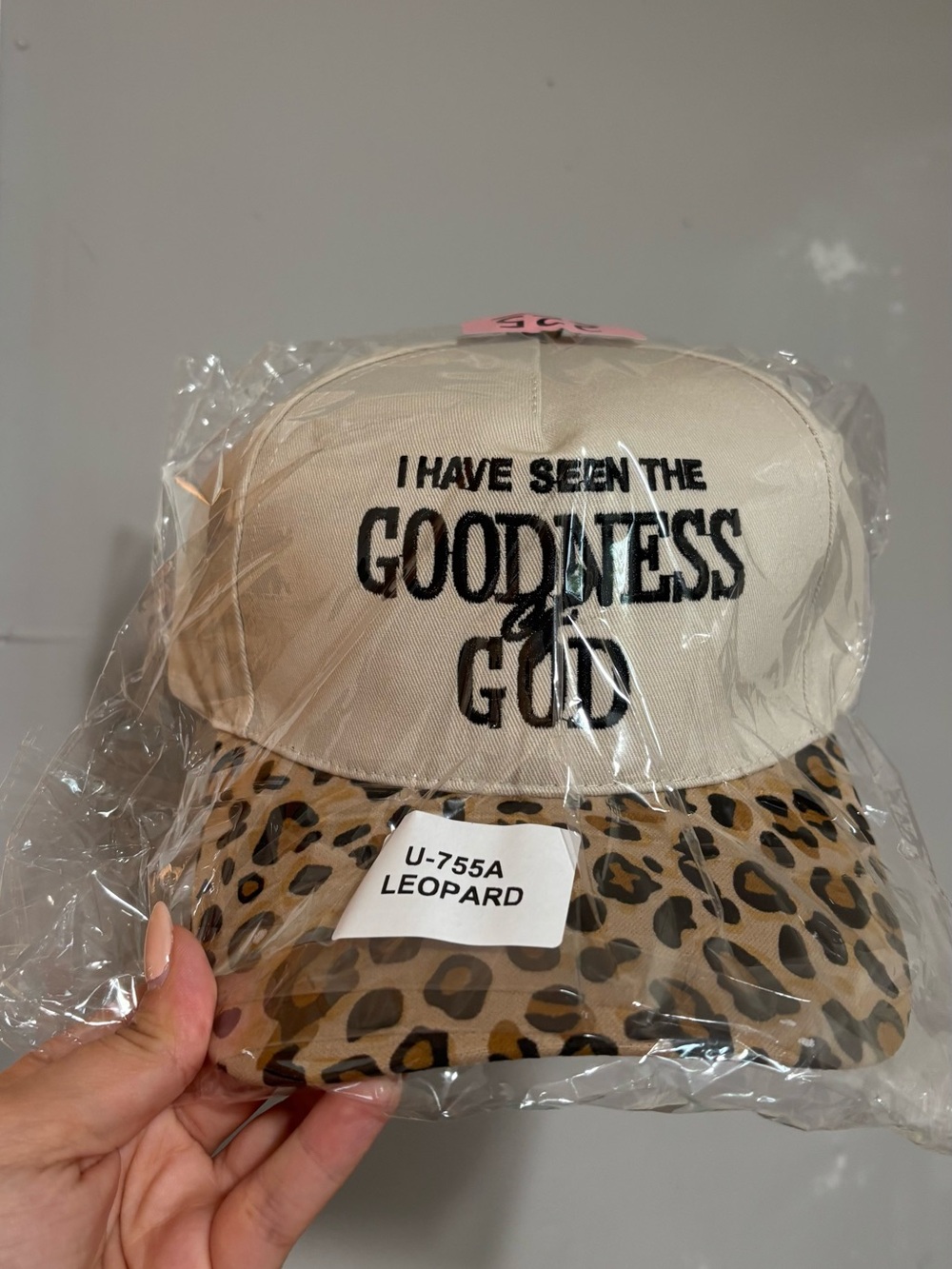 Zenana Boutique Trucker Hat “I have seen the goodness of God”